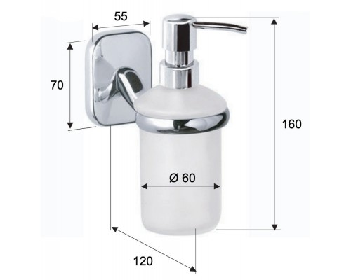 Дозатор Remer Suite SU13CR