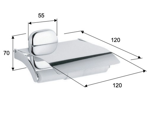 Бумагодержатель Remer Suite SU60CR