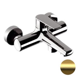 Смеситель для ванны Remer Vanity V05BG, золото брашированное