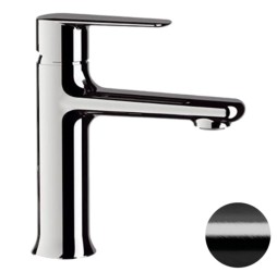 Смеситель для раковины Remer Vanity V12CFP, черный брашированный хром