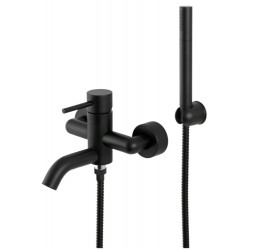 Смеситель для ванны Remer X Style X02NO, черный матовый