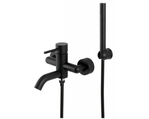 Смеситель для ванны Remer X Style X02NO, черный матовый