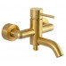 Смеситель для ванны Remer X Style X05BG, золото брашированное