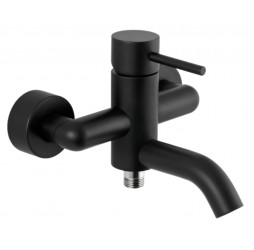 Смеситель для ванны Remer X Style X05NO, чёрный матовый