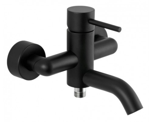 Смеситель для ванны Remer X Style X05NO, чёрный матовый