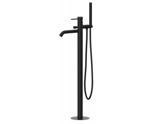 Смеситель для ванны Remer X Style X08NO, чёрный матовый