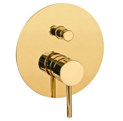 Смеситель для душа Remer X Style X09KBDO, золото глянцевое