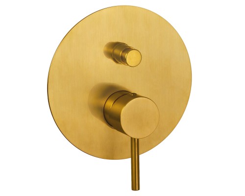 Смеситель для душа Remer X Style X09LBG, золото брашированное