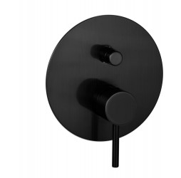 Смеситель для душа Remer X Style X09LCFP, черный брашированный хром