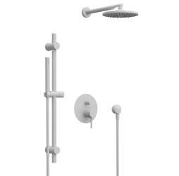 Душевая система Remer X Style X09S01OBO, белый матовый