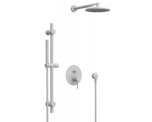 Душевая система Remer X Style X09S01OBO, белый матовый