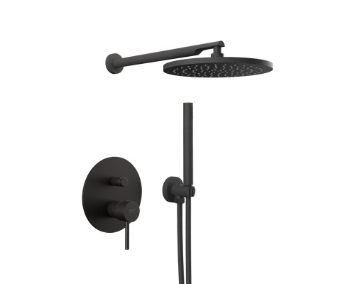 Душевая система Remer X Style X09S02ONO, черный матовый