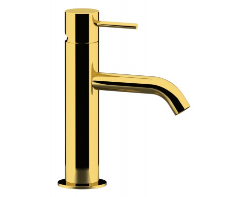 Смеситель для раковины Remer X Style X10DO, золото глянцевое