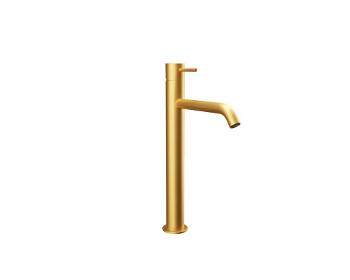 Смеситель для раковины Remer X Style X11LXLBG, золото брашированное