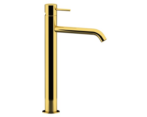 Смеситель для раковины Remer X Style X11LXLDO, золото глянцевое