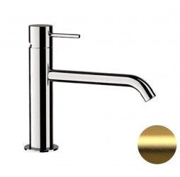 Смеситель для раковины Remer X Style X12ABG, золото брашированное