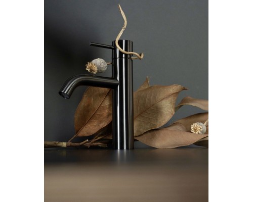 Смеситель для раковины Remer X Style X12CFP, черный брашированный хром