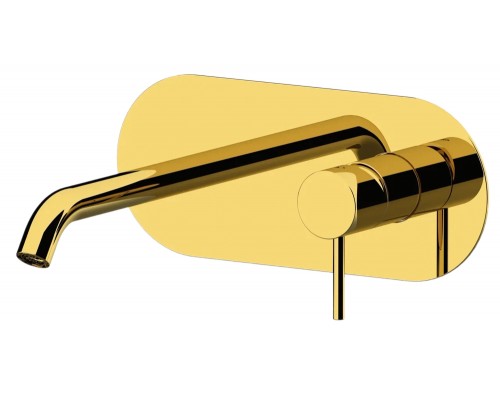 Смеситель для раковины Remer X Style X15DO, золото глянцевое