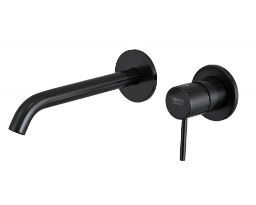 Смеситель для раковины Remer X Style X15PLCFP, чёрный брашированный хром