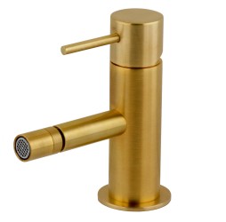 Смеситель для биде Remer X Style X22BG, золото брашированное