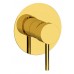 Смеситель для душа Remer X Style X30LDO, золото глянцевое