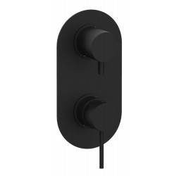 Смеситель для душа Remer X Style X92KBNO, чёрный матовый