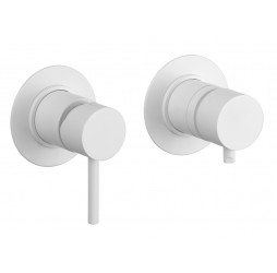 Смеситель для душа Remer X Style X96D3BO, белый матовый