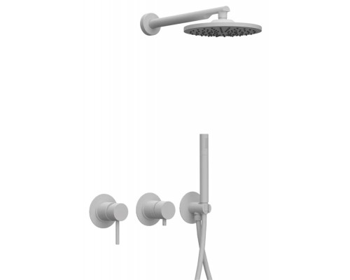 Душевая система Remer X Style X96S02OBO, белый матовый