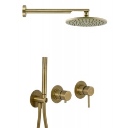 Душевая система Remer X Style X96S02OVO, бронза