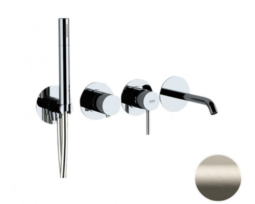 Смеситель для ванны Remer X Style X96S03ROXXXV, сталь