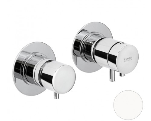 Смеситель для душа Remer X Style XT96BO, белый матовый