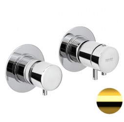 Смеситель для душа Remer X Style XT96DO, золото глянцевое