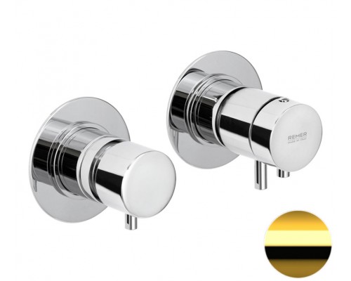 Смеситель для душа Remer X Style XT96DO, золото глянцевое