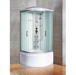 Душевая кабина River DUNAY 90х90 матовое стекло, профиль хром матовый