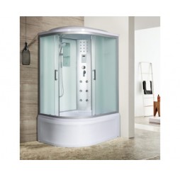 Душевая кабина River DUNAY 120х80 матовое стекло, профиль хром матовый, правая