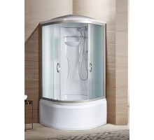 Душевая кабина River REIN 90х90 матовое стекло, профиль хром матовый