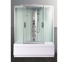 Душевая кабина River DUNAY 150х80 матовое стекло, профиль хром матовый