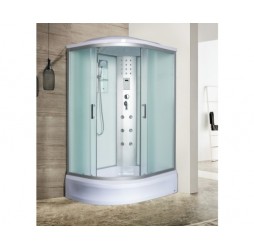 Душевая кабина River DUNAY 120х80 матовое стекло, профиль хром матовый, правая