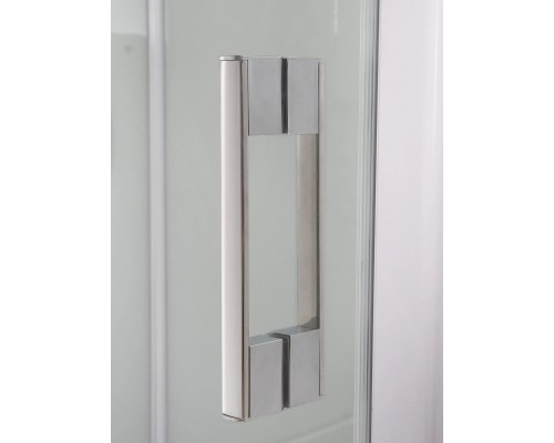 Душевая кабина River PENTA Б/К 90х90 без крыши, матовое стекло, профиль хром матовый