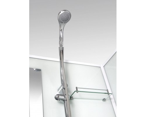 Душевая кабина River PENTA Б/К 90х90 без крыши, матовое стекло, профиль хром матовый