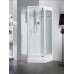 Душевая кабина River PENTA Б/К 90х90 без крыши, матовое стекло, профиль хром матовый