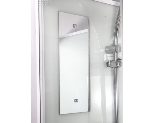 Душевая кабина River PENTA Б/К 90х90 без крыши, матовое стекло, профиль хром матовый