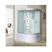 Душевая кабина River DUNAY 120х80 матовое стекло, профиль хром матовый, левая