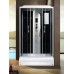 Душевая кабина River SENA 120х80 тонированное стекло, профиль хром матовый