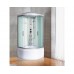 Душевая кабина River DUNAY 100х100 матовое стекло, профиль хром матовый