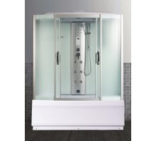 Душевая кабина River DUNAY 170х80 матовое стекло, профиль хром матовый