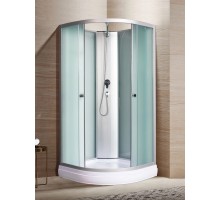 Душевая кабина River NARA LIGHT Б/К 80х80 матовое стекло, профиль хром матовый