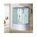 Душевая кабина River DESNA 120х90 матовое стекло, профиль хром матовый,левая