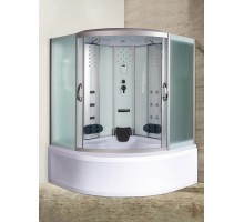 Душевая кабина River TEMZA 150х150 матовое стекло, профиль хром матовый