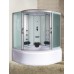 Душевая кабина River TEMZA 150х150 матовое стекло, профиль хром матовый